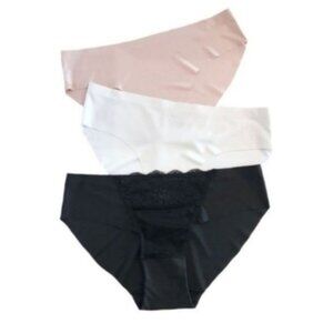 Marilyn Monroe 3-Pack Bundle Low Rise Stretchy Seamless Panties